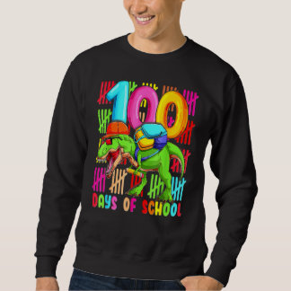 Sudadera 100 Days Of School T REX 100th Day Dinosaur Gift K