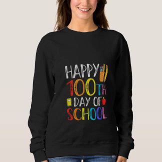 Sudadera 100 Days Of School Teacher And Student