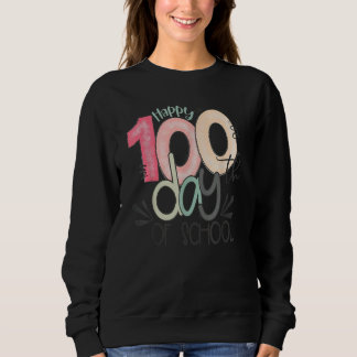Sudadera 100 Days Of School Teacher Squad Students  Happy 1