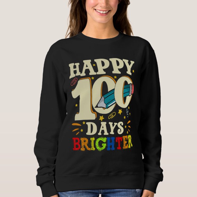 Sudadera 100 Days of School Teachers Kids Child Boys 100 Da (Anverso)