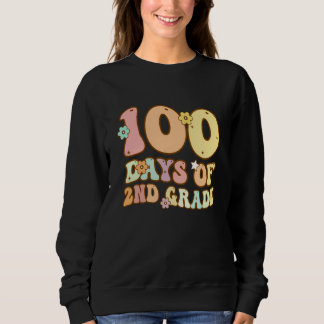 Sudadera 100 Days Of Second Grade Teacher 100th Day Of Scho