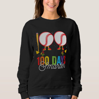 Sudadera 100 days smarter Baseball For Teachers And Kids St
