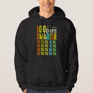 Sudadera 100 Days Smarter Happy 100th Day Of School Student