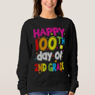 Sudadera 100 Days Smarter Second Grade 100th Day Of School 