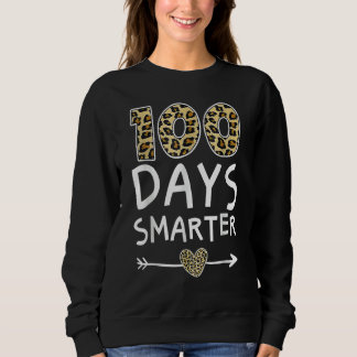 Sudadera 100 Days Smarter Teacher or Student 100th Day of S