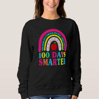 Sudadera 100 Days Smarter Teacher Or Student 100th dayLeopa