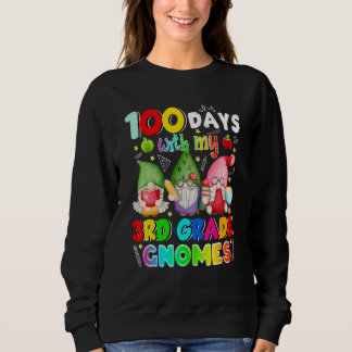 Sudadera 100 Days With My 3rd Grade Gnomies Gnome 100th Day