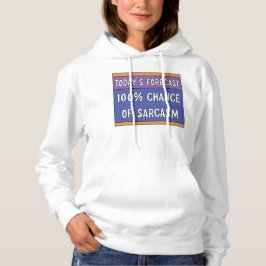 Sudadera 100% de posibilidades de sarcasmo