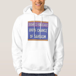 Sudadera 100% de posibilidades de sarcasmo