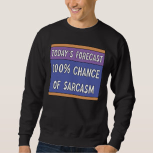 Sudadera 100% de posibilidades de sarcasmo