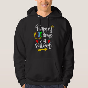 Sudadera 100° día de chicas escolares de maestros 100 días 
