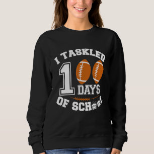 Sudadera 100° Día De Fútbol Escolar, Me Ocupé 100 Días De