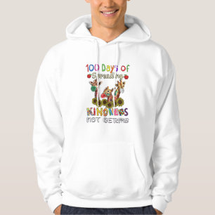 Sudadera 100° Día de la Escuela 100 días de generosidad
