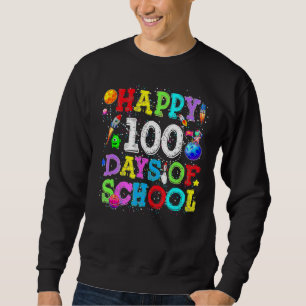 Sudadera 100° Día de la Maestra Niños Astronautas O