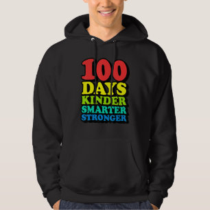 Sudadera 100° Día De Maestros Escolares Niños Jóvenes Felic