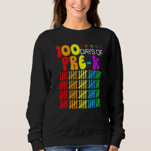 Sudadera 100° Día del Estudiante Preescolar de 100 días