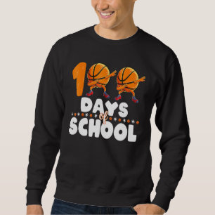 Sudadera 100 días de baile de básquetbol escolar regalo de 