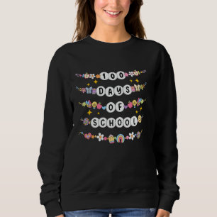 Sudadera 100 días de brazaletes de amistad escolar 100 días