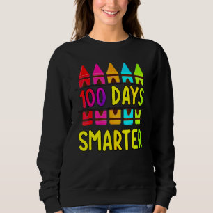Sudadera 100 días de clases 100 días de lluvia más intelige