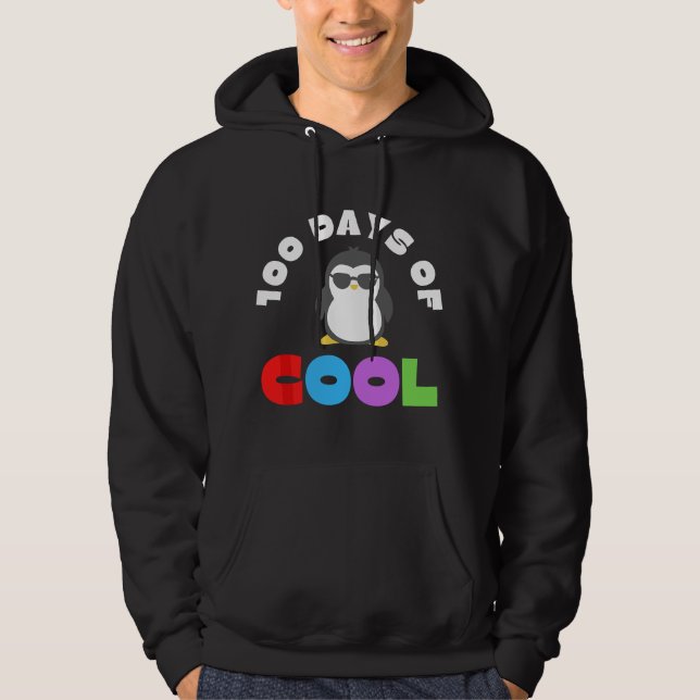 Sudadera 100 días de COOL Cien Días 100º día de escuela  (Anverso)