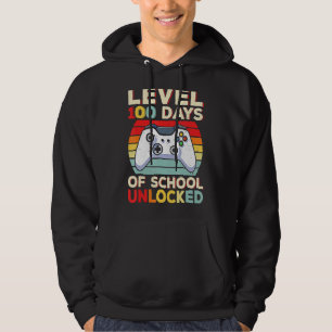 Sudadera 100 Días De Escuela Divertidos Juegos De Video Jug