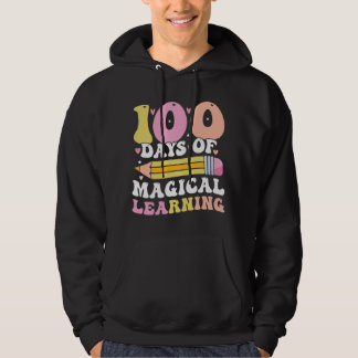 Sudadera 100 días de mágico aprendizaje lindo colegio