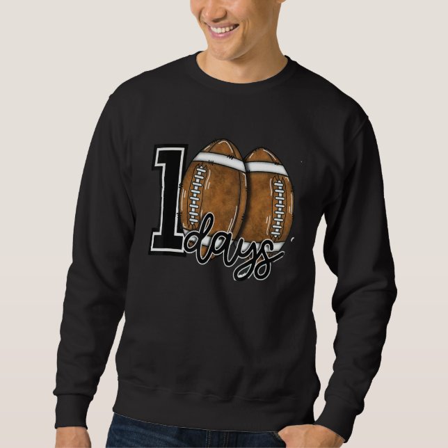 Sudadera 100 Días De Rugby Escolar (Anverso)