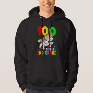 Sudadera 100 Días De Segundo Grado Cute 100º Día De La Univ