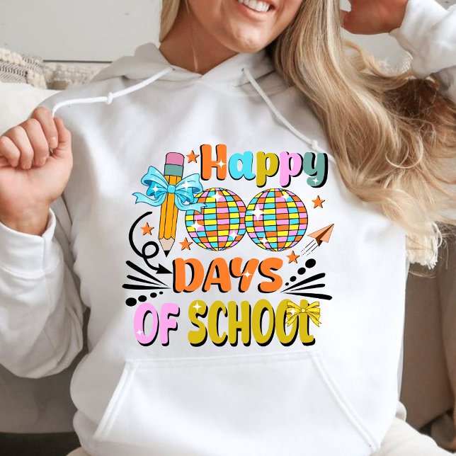 Sudadera 100 días escolares PROFESOR. Valoración del profes (happy 100 days of school hoodie, teacher gift, teacher appreciation hoodies)