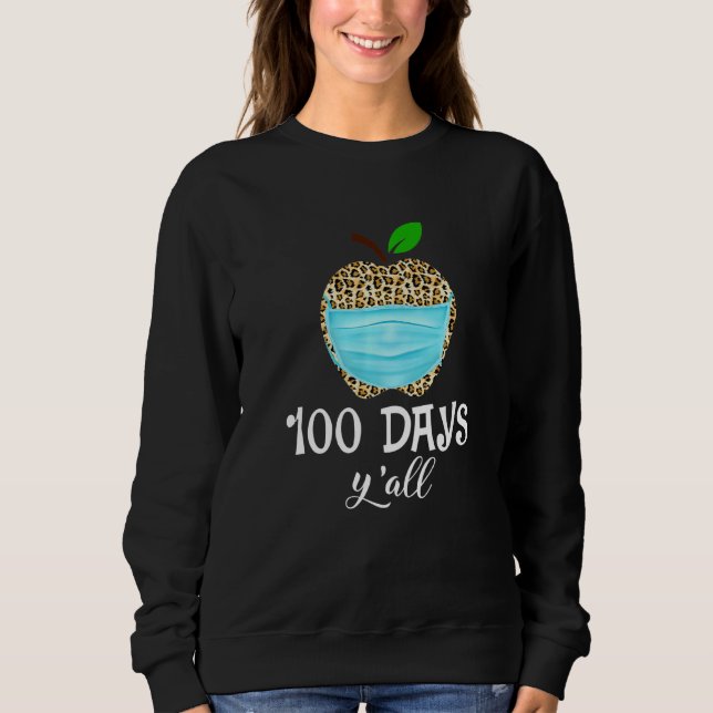 Sudadera 100 días felices 100 días de clases (Anverso)