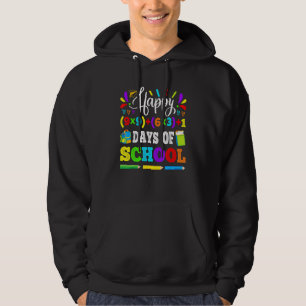 Sudadera 100 días felices de la escuela 100° enseñanza de e