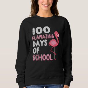 Sudadera 100 días flamazing de la escuela flamenco 100º día