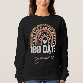 Sudadera 100 Días Más Inteligente Feliz 100º Día De La Escu