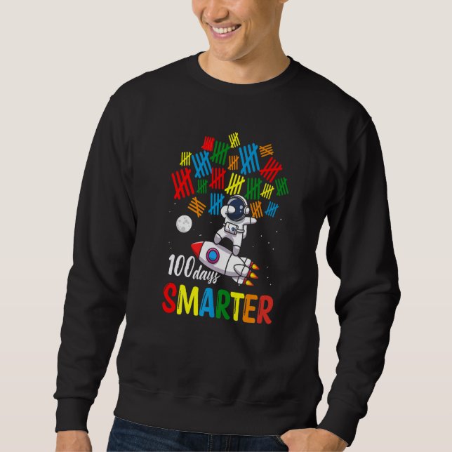 Sudadera 100 días más inteligentes Día del Dabbing Escolar  (Anverso)