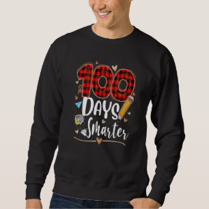Sudadera 100 días más inteligentes para los niños maestros 
