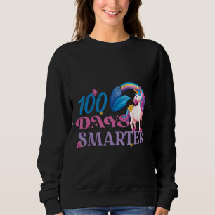 Sudadera 100 días más inteligentes, profesora de Chicas uni