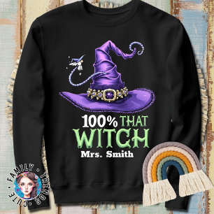 Sudadera 100% Esa Bruja Halloween