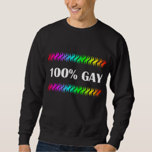 Sudadera 100% gay
