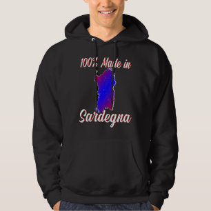 Sudadera 100 Hecho En Cerdeña Italia Cien Por Ciento Por Sa