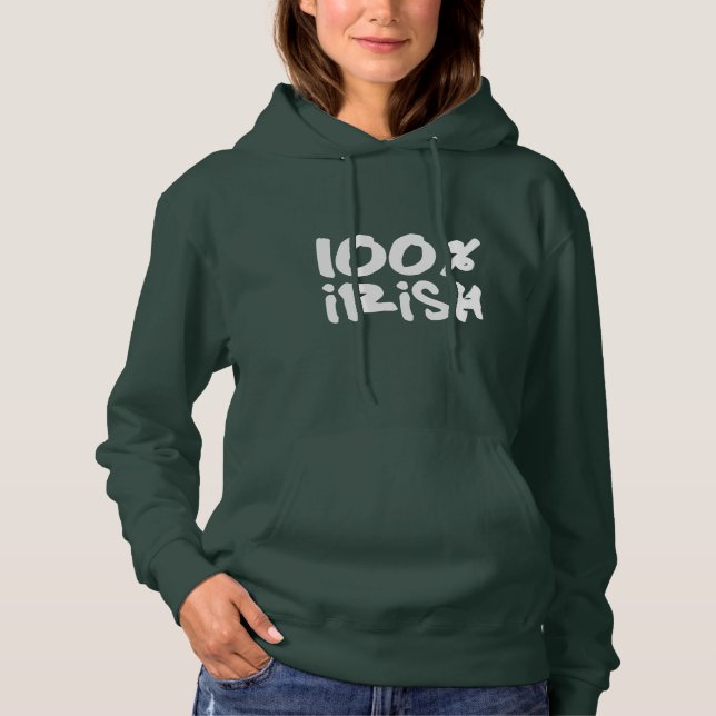 Sudadera 100% irlandés (Anverso)