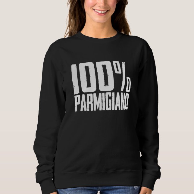 Sudadera 100 Orgullo Parmigiano Parma (Anverso)