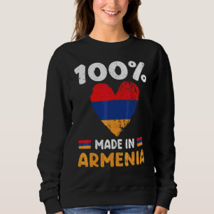 Sudadera 100 Por Ciento Hecho En Armenia Chicos Chicas Niño