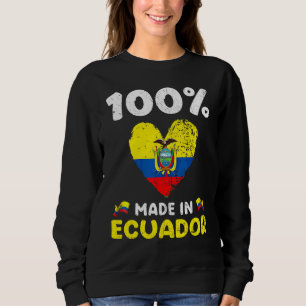 Sudadera 100 Por Ciento Hecho En Ecuador Niños Niñas Ecuato