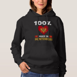Sudadera 100 Por Ciento Hecho En Montenegro Chicos Monteneg