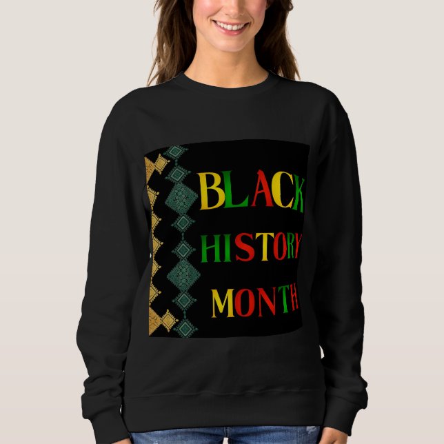 Sudadera 100 year celebration black history month 2026 (Anverso)