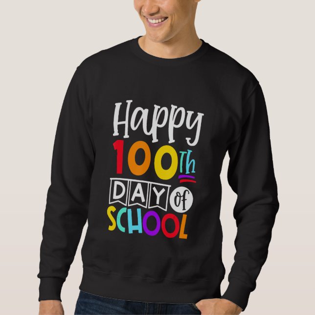 Sudadera 100th Day Of School 100 Days of Making a Differenc (Anverso)