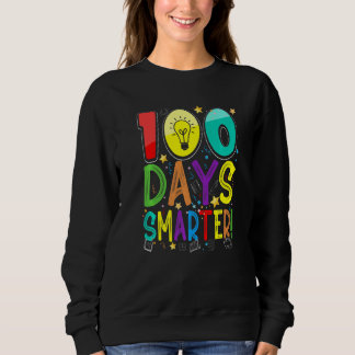 Sudadera 100th Day Of School 100 Days Smarter Teacher Stude
