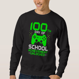 Sudadera 100th Day of School Gamer Teachers Kids Happy 100 