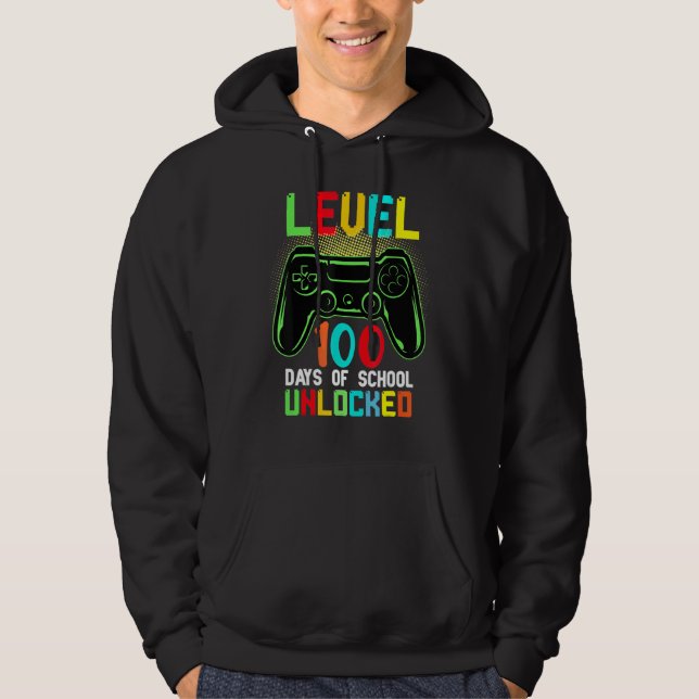 Sudadera 100th Day Of School Shirt Teachers Students Kids 1 (Anverso)
