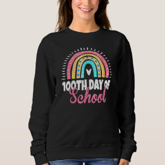 Sudadera 100th Day Of School Teacher Boys Girls 100 Days Bo